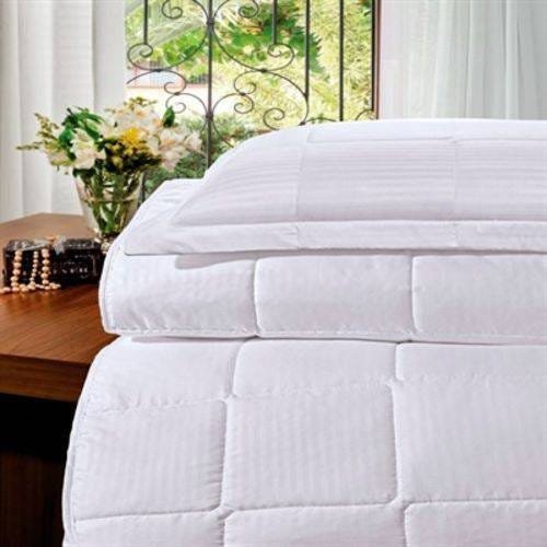 Jogo de Cama Casal Hedrons Luma Comfort Branco - 1