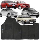 Ver imagem 2 de Jogo de Tapete Automotivo Carpete Gol Quadrado Bola G2 G3 G4 G5 1980 à 2013 Soft Logo Bordado 5 Pçs 