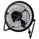 Ver imagem 1 de Mini Ventilador Portátil em Metal de Mesa USB Rotação 360º