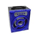 Ver imagem 1 de Caixa Som Portátil Bluetooth MP3 Pen Drive Rádio FM Auxiliar