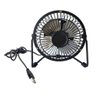 Mini Ventilador USB de Mesa Articulável - Preto - 1