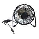 Ver imagem 4 de Mini Ventilador USB de Mesa Articulável - Preto