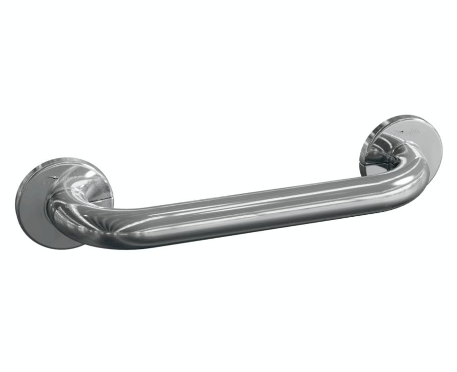 Barra de Apoio para Banheiro Alumínio Polido 40 Cm - 1