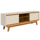 Ver imagem 5 de Rack para Sala de Estar TV 70 pol 164cm Pés Retrô Atlantis M07 Cinamomo Off White - Lyam Decor