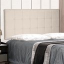 Ver imagem 2 de Cabeceira Painel Solteiro 0,90m Verona Suede - Pallazio - Bege
