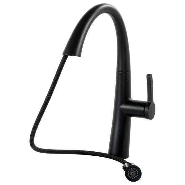 Misturador Monocomando Gourmet Preto Fosco MVG08 - 2