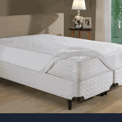 Protetor de Colchão Queen 1,58m X 1,98m Impermeável Matelassado - Hedrons