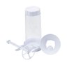 Tapioqueira Peneira Polvilhador Armazenar Utensílio Cozinha:branco - 6