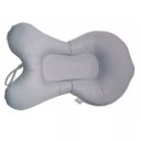 Ver imagem 2 de Almofada Para Banho Bebê Banheira Sapeca Kids Cinza