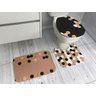 Jogo de Tapete para Banheiro 3 peças Decore Glamour - 1