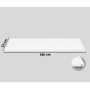 Ver imagem 3 de Kit Balcão Gabinete 138cm Carina Branco com Tampo 140cm Branco