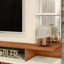 Ver imagem 6 de Estante Home para Tv até 65 Denver Mobler Cinamomo/off White