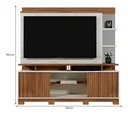 Ver imagem 5 de Estante Home para Tv até 65 Denver Mobler Cinamomo/off White