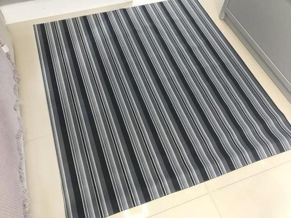 Tapete para Quarto e Sala 1,00x1,40M Silver - 1
