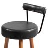 Kit 3 Banquetas Cozinha e Espaço Gourmet Clarice 60 Cm - Preto - 5