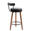 Ver imagem 2 de Kit 3 Banquetas Cozinha e Espaço Gourmet Clarice 60 Cm - Preto