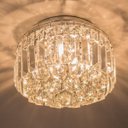 Ver imagem 6 de Lustre Plafon Cristal K9 Transparente Bella Hu1102 4G9 25cm + Lâmpada G9 LED 5W 3000K St931