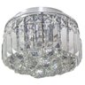 Lustre Plafon Cristal K9 Transparente Bella Hu1102 4G9 25cm St931 - 5