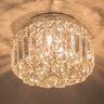 Lustre Plafon Cristal K9 Transparente Bella Hu1102 4G9 25cm St931 - 6