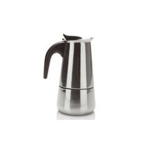 Cafeteira Italiana de Inox para 6 Cafezinhos