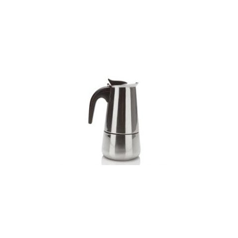Cafeteira Italiana de Inox para 6 Cafezinhos