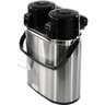 Garrafa Térmica em Aço Inox Leite 2l + Café 2l - 2