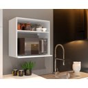 Ver imagem 2 de Suporte Nicho Prateleira Microondas Forno Branco