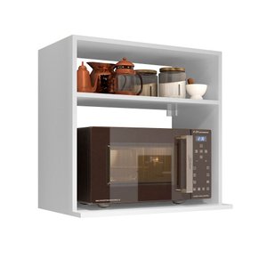 Suporte Nicho Prateleira Microondas Forno Branco