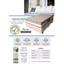 Ver imagem 3 de Cama(Box Queen Size+Colchão Mola) 158x198x26 Suede Bege