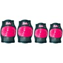 Ver imagem 2 de Patins Ajustáveis com Kit de Segurança 4 Rodas Tamanho 33 a 36 Barbie Fun Divirta-se