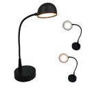 Ver imagem 1 de Luminaria Abajur Led Touch 3 Tons Recarregavel Usb Flexivel Casa Sala Quarto Cabeceira Trabalho Mesa