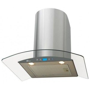 Coifa De Parede 60cm Fischer Talent Touch Inox/vidro Digital 110v
