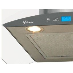 Coifa De Parede 60cm Fischer Talent Touch Inox/vidro Digital 110v - 3