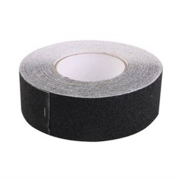 Fita Anti Derrapante Preta auto colante 50mm X 20 Metros - 1 Fita Anti Derrapante Preta auto colante 50mm X 20 Metros - 1