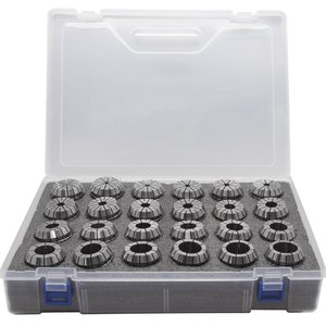 Jogo de Pinças Er com Caixa de Plástico - Modelo Er-40 - Cap. 3,0 a 26,0mm