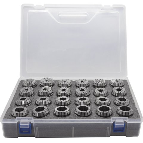 Jogo de Pinças Er com Caixa de Plástico - Modelo Er-40 - Cap. 3,0 a 26,0mm