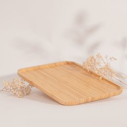 Bandeja Quadrada Bambu Eco Prime 30cm x 30cm - Tuut - 4