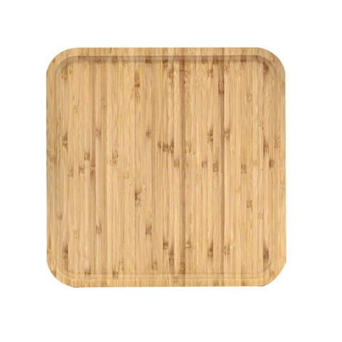Bandeja Quadrada Bambu Eco Prime 30cm x 30cm - Tuut