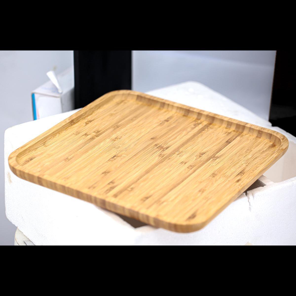 Bandeja Quadrada Bambu Eco Prime 30cm x 30cm - Tuut - 6