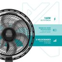 Ver imagem 3 de Ventilador de Coluna Britânia 160W 40cm 6 Pás 3 Velocidades Preto AVCE02 110V