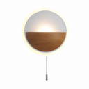 Ver imagem 1 de Arandela Led Redonda 10w 3000k Metal Palha com Acrílico – Bivolt