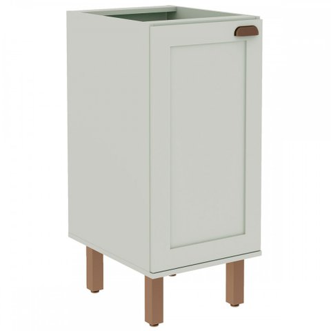 Balcão de Cozinha 1 Porta Verde Mint 1526 - Genialflex
