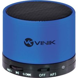 Caixa de Som Portátil Musicbox 3W Rms Bluetooth Azul - 1
