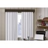 Cortina Blackout PVC(Plástico) Corta Luz 260x270 para Trilho - Branca - 1