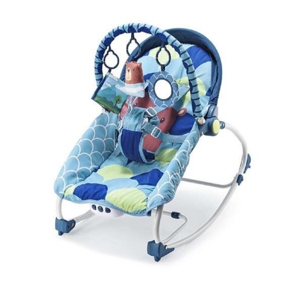 Cadeira de Balanço para Bebês 0-20kg Azul Weego - 4028 4028 - 2