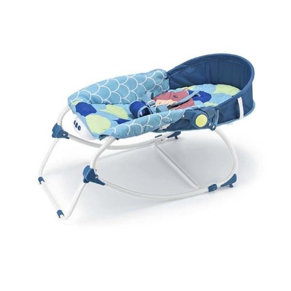 Cadeira de Balanço para Bebês 0-20kg Azul Weego - 4028 4028 - 3
