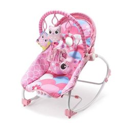 Cadeira de Balanço para Bebês 0-20kg Rosa Weego - 4029 4029 - 2