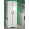 Armário Multiuso para Lavanderia 2 Portas Branco - 2