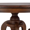 Ver imagem 6 de Mesa de Jantar Redonda em Madeira Maciça 6 lugares Phil 140cm - Canela