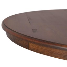 Mesa de Jantar Redonda em Madeira Maciça 6 lugares Phil 140cm - Canela - 5